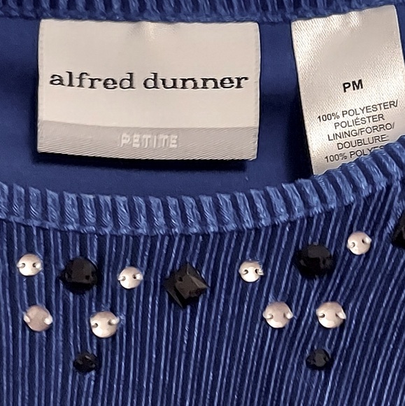 Alfred Dunner Top Petite Medium - Picture 2 of 7